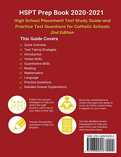 HSPT Prep Book 2020-2021: High School Placement Test Study Guide and ...