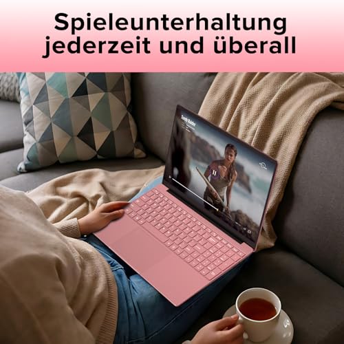 Trygood Laptop 15.6 Inch 8GB RAM 256GB SSD Notebook Full HD IPS Display Rose Gold Backlit Keyboard Fingerprint Unlock Dual Band WiFi HDMI USB 3.0 for School Study Home Office A
