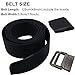 Hoanan Tactical Belt, Men Military Style D-ring Buckle Nylon Webbing Web Belt