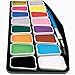 Artsy Fartsy Face Paint Kit for Kids | Professional 16 Color Mega Palette | Best Body Face Painting Kits | 3 Brushes, 3 Applicators, Glitter, 50 Stencils, Durable Case | FDA Compliant Non Toxic
