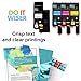Do It Wiser Compatible Replacement for Xerox WorkCentre 6027 6025, Phaser 6022 6020 Toner Cartridges (1 Black 106R02759, 1 Cyan 106R02756, 1 Magenta 106R02757, 1 Yellow 106R02758) - 4 Pack