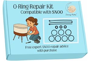 O-Rings Repair Kit for SNOO Smart Sleeper Bassinet - Free Snoo Repair Support with Purchase | Snoozy Mama - Your Leading Expert in SNOO Repairs (Orings Repair Kit)