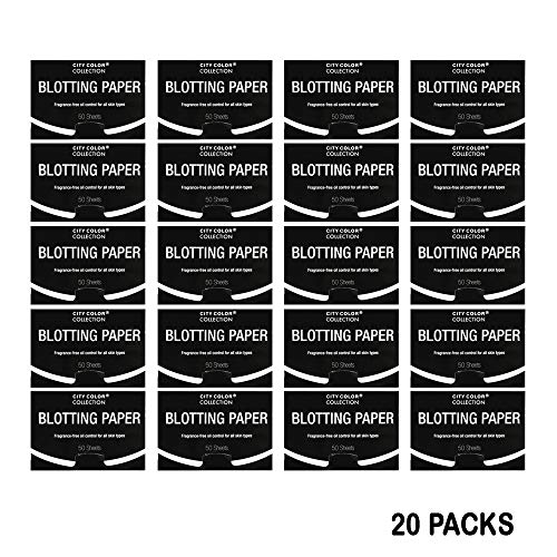 1000 Count Oil Absorbing Tissues Blotting Paper Sheets Facial Skin Care 20 Packs