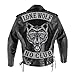 VEGASBEE Lone Wolf Patch Reflective Embroidered Iron-On Patch Jacket Vest TOP Rocker Large Size 12
