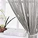 Timere Crystal Beaded Curtain Tassel Curtain - Partition Door Curtain Beaded String Curtain Door Screen Panel Home Decor Divider Crystal Tassel Screen 90x200cm