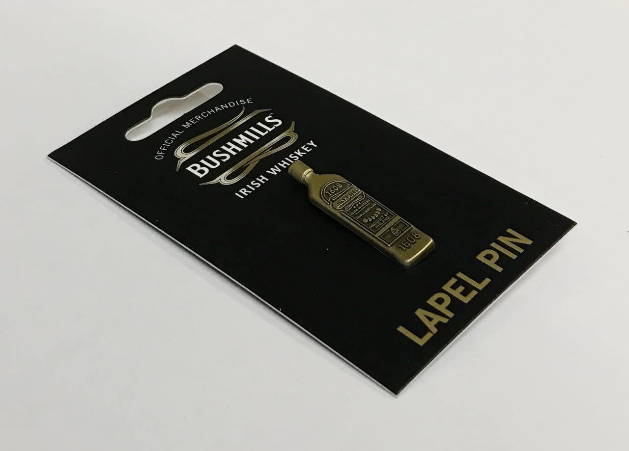 signs-unique Bushmills Irish Whiskey Badge Lapel Pin (sg)