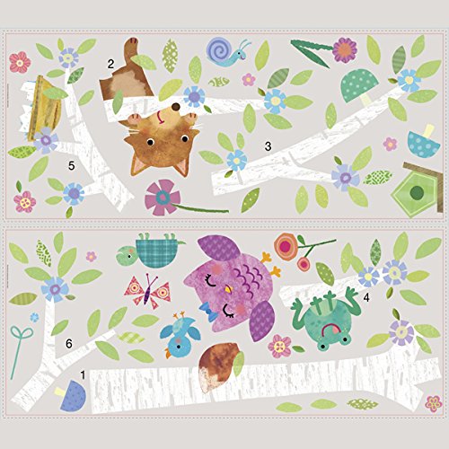 RoomMates RMK2777GM Wall Decal, 18" x 40, Multi