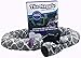 The Noggle-Making The Backseat Cool Again-Quick & Easy to Use Car Travel Accessories for a Comfy Ride Summer or Winter-Air Vent Extender Hose Directs Cool or Warm Air to Your Kids-8ft, Grey Quatrefoil