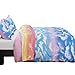 Vaulia Lightweight Microfiber Duvet Cover Sets, with Zipper Closure, Colorful Clouds Pattern Design - Queen