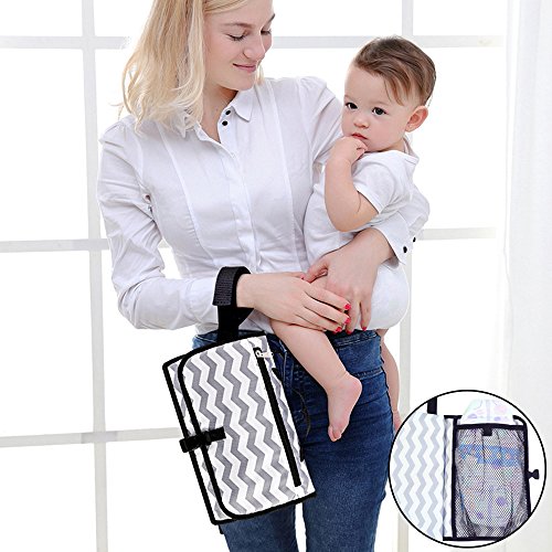 image for CGBOOM Diaper Changing Pad,Portable Baby Diaper Changing Clutch Waterp