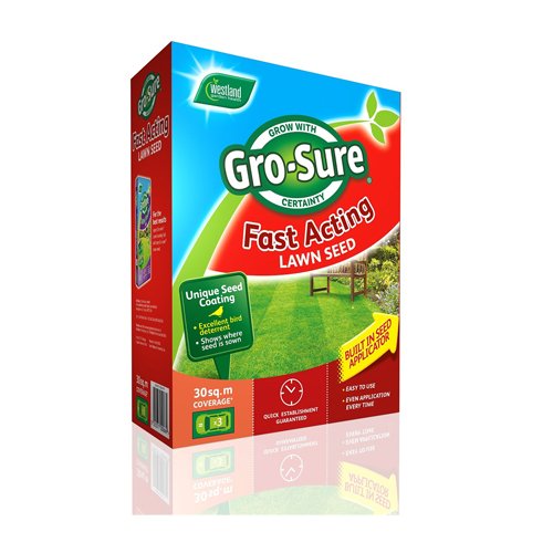 1 kg Grass Seed Covers 35 sqm (380 sq ft) Premium Quality Seed Fast