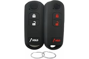 REPROTECTING Silicone Rubber Key Fob Cover Compatible with 2010-2019 Mazda 3 6 CX-3 CX-5 CX-7 CX-9 WAZSKE13D02 KDY3-67-5DY, b