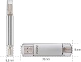 Hama C-Laeta 64GB USB Flash Drive Stick USB 3.0 3.1 USB-A USB-C Silver view 10