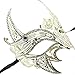 New Wolverine Men & Women Unisex Mask Laser Cut Venetian Halloween Masquerade Mask Costume Extravagant Inspire Design (GOLD)