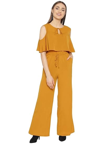 yellow jumpsuit amazon