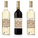 Kraft Floral Will You Be My Bridesmaid Stickers or Wine Bottle Labels, Bridal Party Favors, Maid of Honor Proposal Ideas, Ask Your Bridesmaids To Be in Wedding Gifts, I Can't Say I Do Without You
