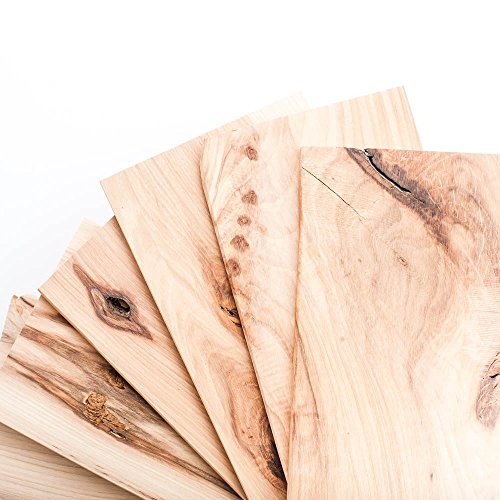 Grilling Planks - Bulk - 30 Pack - 2-4 Servings (5"x11") (Hickory)