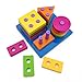 Baby Shape Sorts Colors Board Preschool Early Developmental Educational Geometric Block Puzzle Toys Christmas Gift for Kids Children Toddler Boy Girl