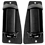 Outside Outer Door Handles Driver and Passenger 3rd Door Handles Replacement for Chevrolet GMC Pickup Truck 15758172 15758171