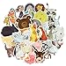 QTL Animal Stickers for Kids Cute Animal Stickers for Water Bottles Watercolor Stickers Animals for Laptop 50 Pcs