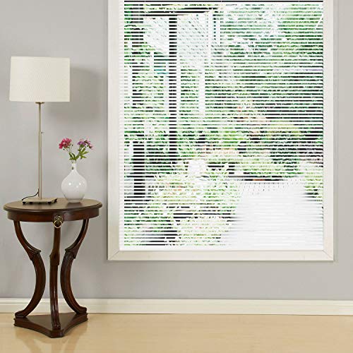 PASSENGER PIGEON Horizontal Window Blinds, Premium Blackout Light Filter Aluminum Blinds Custom-Made Water Rust Proof Fire Resistant Mini Blinds, 1 Inch Slats, 34" W x 36" L, White Blind - Thumbnail 4