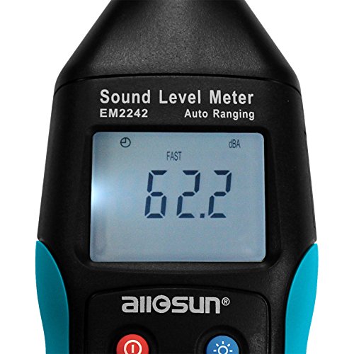 all-sun Digital Decibel Meter / Sound Level Reader Noise Monitor 35 ~ 130 db - Thumbnail 2
