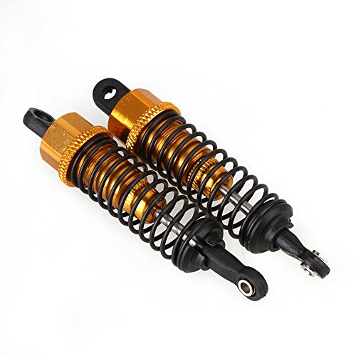 BQLZR-RC-116-285004-Yellow-Aluminum-Alloy-Shock-Absorber-Upgrade-Parts-for-HSP-Off-Road-Car-Pack-of-2