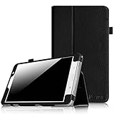 [CORNER PROTECTION] Fintie Samsung Galaxy Tab Pro 8.4 Folio Case - Slim Fit Leather Cover for TabPro 8.4-inch Tablet with Auto Sleep/Wake Feature, Black