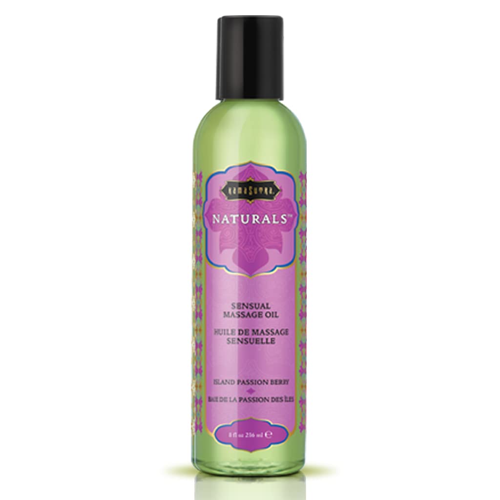 Kama Sutra Naturals Massage Oil, Island Passion Berry