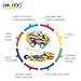 BLAGOO Building Blocks 153 pcs Plastic Sticks Learning Set in Creative Car Case
