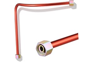 SHYCELOHES Air Compressor Tube Parts Replacement Aluminum Exhaust Hose for Compressor Unloader and Cylinder