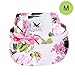 Cade Flower Pattern Nylon Baseball Cap/Dogs Hat/Visor Cap with Ear Holes for Small Dogs (Floral Print-M)