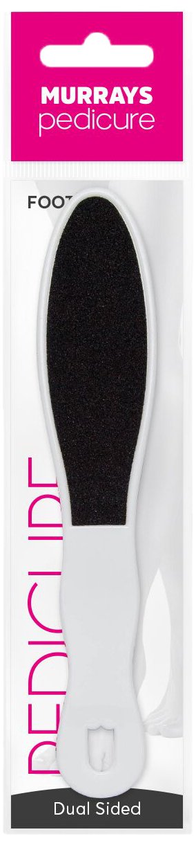Murrays Manicure Dual-Sided Plastic Foot File, 23/4.5 cm