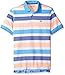 IZOD Men's Advantage Performance Stripe Polo, Blithe, 2X-Large