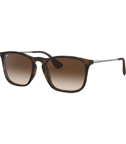 Amazon.com: Ray-Ban Unisex RB4221 Square Sunglasses, Rubber Black