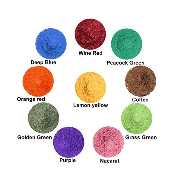 Pigmento In Polvere Mica Bronzo 15g - Per Resina, Vernice, Fai Da Te | Colore Metallizzato - Foto 9