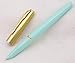 Set of 5 Color Yongsheng Fountain Pen with Timeless Classic Arrowhead Clip,Hooded Fine Nib,Golden Metal Cap