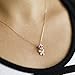 Jewel Connection Real 14k Rose and Yellow Gold Flower Rose Pendant Necklace for Women and Girls