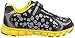 Despicable Me Baby-Boy's BLK-YLW ATH Shoe Sneaker, Black, 8 Child US Toddler