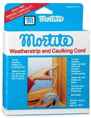 Mortite Weatherstrip And Caulking Cord by Thermwell