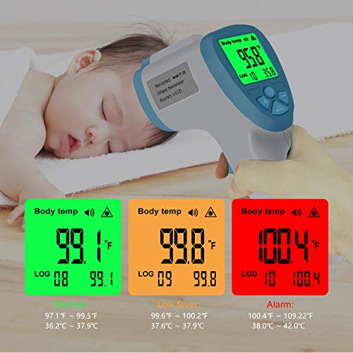 Forehead Thermometer,Ear Thermometer Accurate Instant Readings,Digital