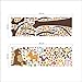 ElecMotive Jungle Wild Animal Vinyl Wall Sticker Decals for Kids Baby Bedroom (Owl Monkey Bear)