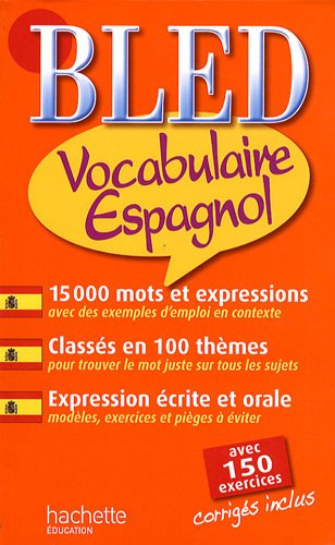 Vocabulaire espagnol