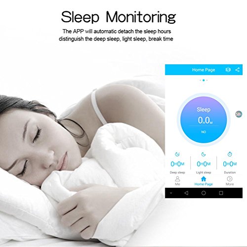 L@YC Round Touch Screen Smart Heart Blood Pressure Blood Oxygen Monitoring Sports Reminds Bluetooth Bracelet Activity Tracker, Silver Grey - Thumbnail 7