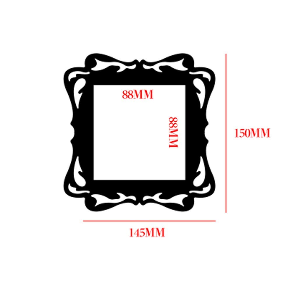 YWLINK1PC Switch Sticker Home Decor Wall Mirror Style Photo Frames ...