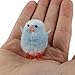 WEWILL Adorable Mini Vibrant Colors Easter Chicks - Box of 6 Party Decoration Easter Egg Bonnet Decoration Plush Chicks, 1.5-Inch(Style 3)
