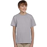 Gildan Boys Ultra Cotton T-Shirt(G200B)-Sport Grey-XL