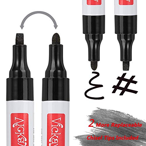Paint Pens Paint Marker Black for Rock, Stone, Ceramic, Metal, Glass