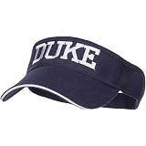 New Era Duke Blue Devils Visor One Size 