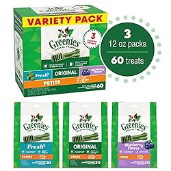 Greenies Petite Natural Dental Care Dog Treats, 36